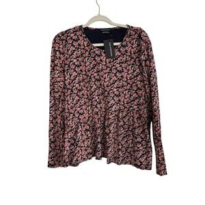 Asos Wednesdays Girl Floral top Made in Englad Size 18